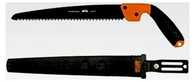 Produktbild von Astsäge JT-H 7 TPI mit Sicherheitsholster, Schwarz/Orange, 280 mm