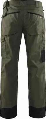 Image de Pantalon Paysagiste - BLAKLADER - Vert Armé / Noir T.44 145418354699-C50
