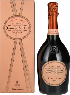 Image de Laurent Perrier Champagne CUVÉE ROSÉ Brut 12% Vol. 0,75l en boîte cadeau
