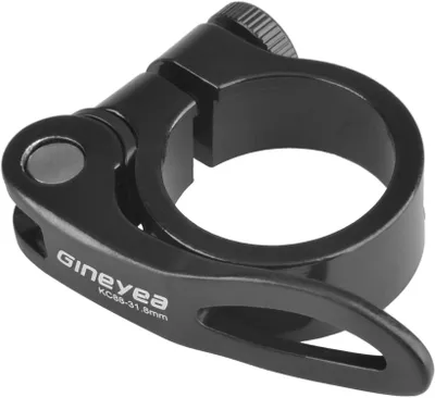 Produktbild von Fahrrad Sattelkloben 34.9mm Schwarz Schnellspanner für MTB Rennrad
