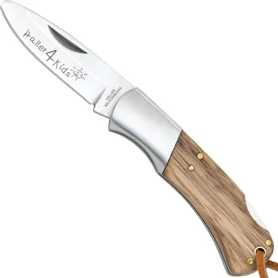Produktbild von Haller Kindertaschenmesser, 420er Stahl, Klinge 5,5 cm