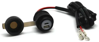 Image de Albrecht Duo USB A+C prise moto 12/24V (73701)