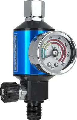 Obrázek produktu pro GEKO Regulátor tlaku pro stříkací pistoli, s manometrem a odlučovačem vody, 1/4" - G03166