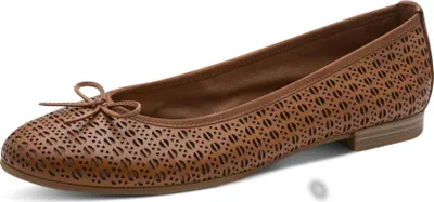 Produktbild von Tamaris Damen Klassische Ballerina 1-22116-41 Braun
