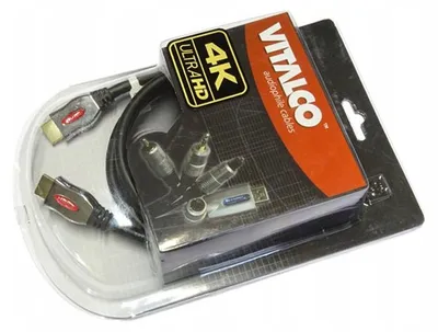 Produktbild von Vitalco HDK60 HDMI 2.0 Kabel 1.5m für Audio/Video