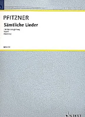 Produktbild von Sämtliche Lieder Band 1 :für Singstimme und Klavier