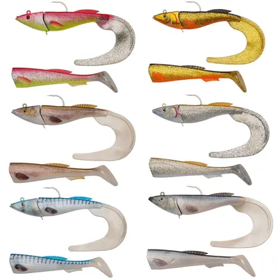 Produktbild von Berkley Powerbait Power Herring 23cm 300g - Gummifisch mit Jig, Farbe:Real Herring
