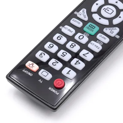 Produktbild von vhbw Fernbedienung kompatibel mit Samsung PS58B680, PS50B859, UE32B6050, UE32B6000, PS58B859, PS58B855, PS58B850 Fernseher, TV - Ersatzfernbedienung