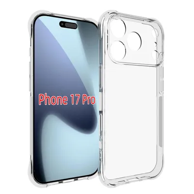 Produktbild von Handyhülle für Apple IPhone 17 Pro Schutzhülle Handy Hülle Case aus Silikon Tpu Cover Transparent
