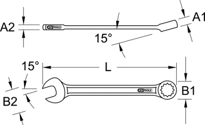 Immagine prodotto di BRONZEplus Chiave combinata 2.1/8"