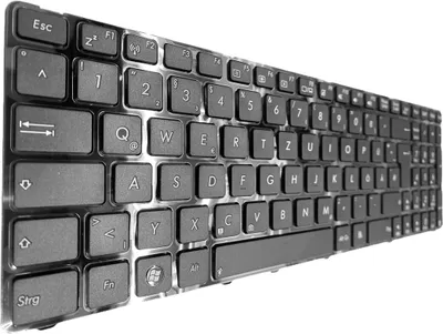 Produktbild von DEUTSCHE - Tastatur Keyboard kompatibel für Asus ROG G73SW-WS1B