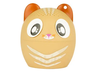 Produktbild von Hamlet XBTPET-CAT Tragbarer Bluetooth-Lautsprecher 4W Schwarz Orange Weiß Kabellos