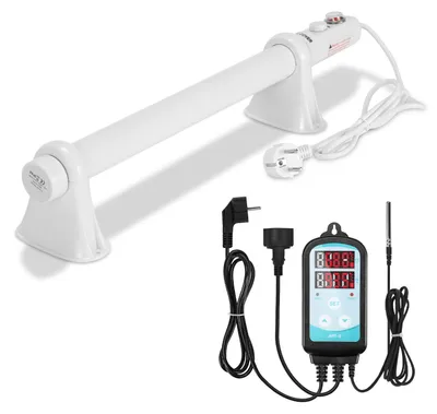 Produktbild von Vigevee Rohrheizung 55W für Gewächshaus, regelbarer Frostwächter 50 cm, 220–240V