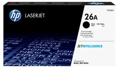 Produktbild von HP Original 26A Schwarz LaserJet Tonerkartusche, 3100 Seiten, Schwarz, 1 Stück(e)