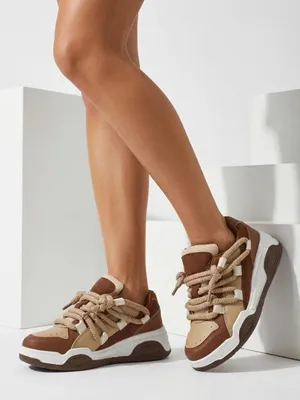 Produktbild von Sportliche Damen-Sneakers mit dicker Sohle Breva, Größe 37