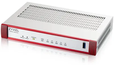 Produktbild von Zyxel USGFLEX50H-EU0101F, 2000 Mpps, 1000 Mbit/s, 32,42 BTU/h, Kabelgebunden, 100,1000 Mbit/s, RJ-45