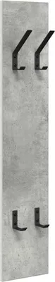 Image de vidaXL Table de chevet murale en béton gris, 20 x 1,5 x 100 cm