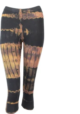 Produktbild von 3/4 Leggings - Batik - Birch - schwarz - braun
