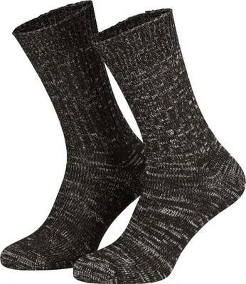 Tobeni 5 Paar Original Jeans Socken in 100 Baumwolle für Sie und Ihn in Schwarz