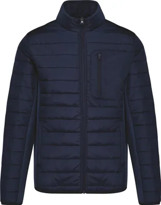 Produktbild von Kariban Jacke aus zwei Materialien für Herren