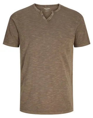 Produktbild von JACK & JONES Jjesplit Neck Tee Ss Noos