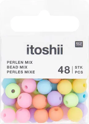 Produktbild von itoshii Perlen-Set "Pastell Matt"