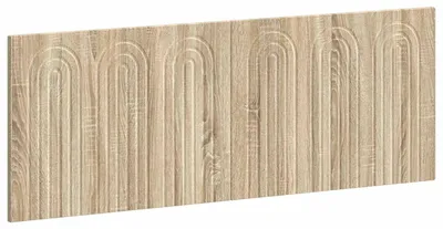 Imagen del producto de vidaXL Cabecero de pared, modelo ALKMAAR, en chapa de madera con efecto roble Sonoma
