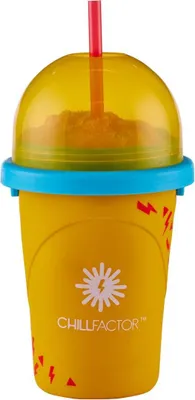 Image de CHILLFACTOR Slushy Maker jaune - Faire des glaçons