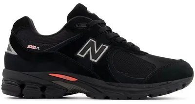 Produktbild von New Balance 2002R Black Castlerock Red - EU 40
