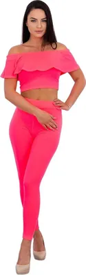 Immagine prodotto di Set con volant rosa neon