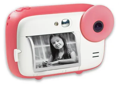 Immagine prodotto di AGFAPHOTO Realikids Instant Cam Pink - Fotocamera per bambini