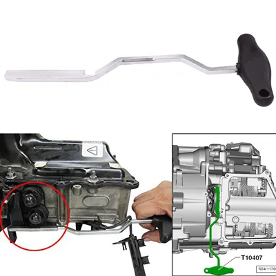 Produktbild von CCLIFE Montagehebel Werkzeug DSG Getriebe 7 Gang Kupplung Kompatibel mit VAG VW Audi Golf T10407