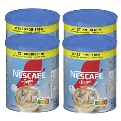 Image de Nescafé frappé café glacé mélange de café rafraîchissant 275g pack de 4