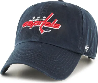 Zdjęcie produktu dla 47 Brand Regulowana czapka - CLEAN UP Washington Capitals navy