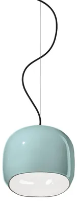 Produktbild von Ferroluce Ayrton M Hängeleuchte 30cm Blau Rund