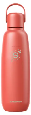 Produktbild von Sodastream fizz & go Edelstahlflasche 0,9L, Thermosflasche, Papaya Orange