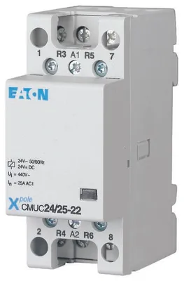 Obrázek produktu pro Instalační stykač Eaton, 24VAC/DC, 2S+2Ö, 25A 137402