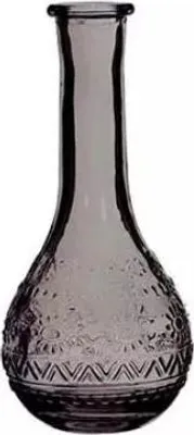Produktbild von Weihnachtliche Dekorationsflasche, parisgrau, Durchmesser 7,5 cm, Höhe 15,8 cm