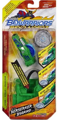 Image de Beyblade beywarriors : beyraiderz berserker byakko - set de depart - tt-11 - hasbro a4868
