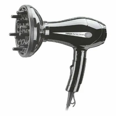 Produktbild von Haeger Perfect Travel, Gleichstrom, Schwarz, Hängeschlaufe, 750 W, 220 - 240 V, 50/60 Hz