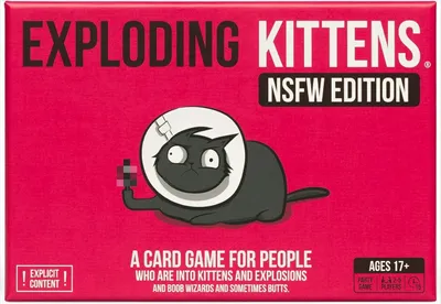 Produktbild von Exploding Kittens Kartenspiel NSFW Edition für Erwachsene - Englisch