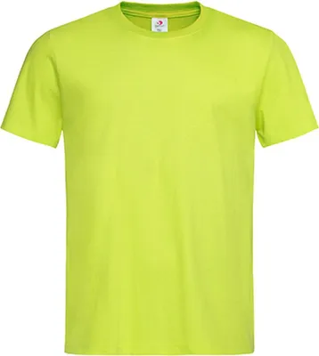 Produktbild von Stedman ST2000 | Classic Herren T-Shirt - Farbe: Bright Lime - Größe: L