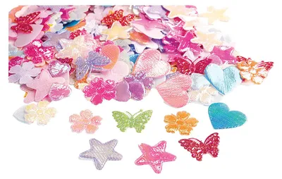 Produktbild von Colorations – Glänzende Stoffformen, 500 Stück