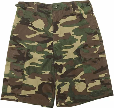 Produktbild von Mil-TEC Bermuda T/C woodland kurze Hose Military Shorts Bermudas Tarnhose L