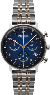 Immagine prodotto di IRON ANNIE 5089MB-3 Orologio Bauhaus da donna con bracciale a maglie in acciaio inossidabile