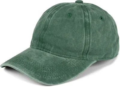 Produktbild von styleBREAKER Uni Baseball Cap Vintage Look verstellbar 6-Panel Cappy in Washed Optik mit gebogenem Schirm Baumwolle Retro Cap Damen und Herren