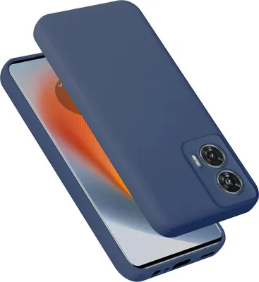 Image de Cadorabo Housse pour Motorola Moto Edge 50 Fusion Housse en silicone Housse pour téléphone portable en silicone liquide, résistante aux rayures et aux chocs pour Motorola Moto Edge 50 Fusion