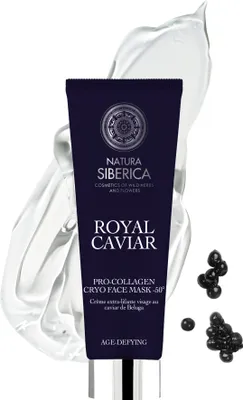 Produktbild von Natura Siberica Royal Caviar Pro-Collagen Cryo Face Mask -50°, 75 ml