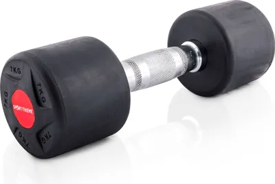 Produktbild von Sport-Thieme Kompakthantel "Gummi", 7 kg