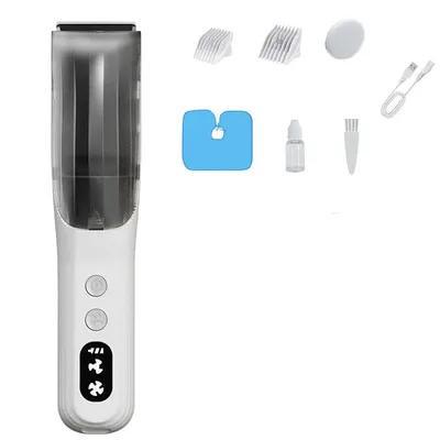 Produktbild von Baby Haarschneider mit Vakuumfunktion, geräuscharme kabellose Haarschneidemaschine, wasserdicht & wiederaufladbar